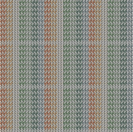 Seamless background pattern. Knitted multicolored texture. Geometry, lines, patterns.のイラスト素材