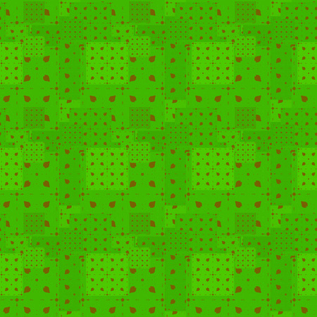 Seamless background pattern with colored varied squares.