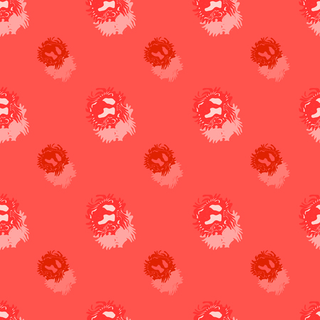 Seamless background pattern with a variety of colored floral motifs.の写真素材