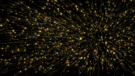 Abstract background with circles and lines. Different shades and thickness.の写真素材