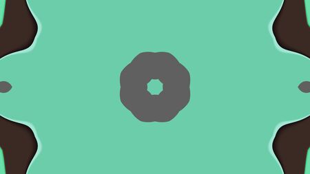 Background in paper style. Of multi-colored details.の写真素材