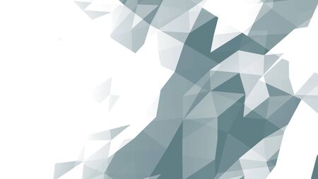 Background from polygons. Texture of geometric shapes. With shadows and light.の写真素材