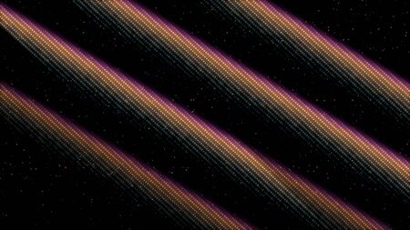 Abstract background with circles and lines. Different shades and thickness.の写真素材