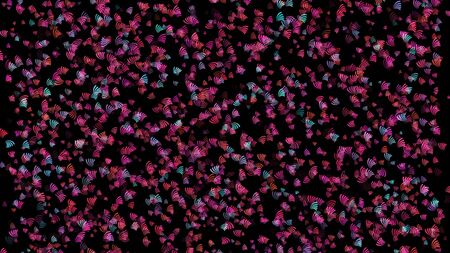 Abstract background pattern with plant matter. Multicolored background.の写真素材