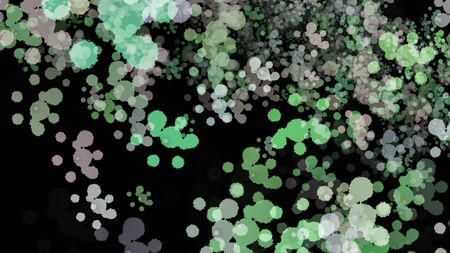 Background with paint. Divorces and drops. Periwinkles.の写真素材