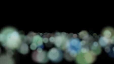 Colored different circles. Background of different sizes of circles of different shades of the same color.の写真素材