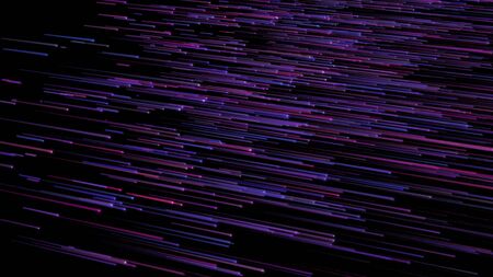 Background with color lines. Different shades and thickness.の写真素材