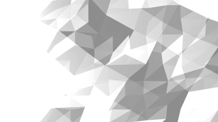 Background from polygons. Texture of geometric shapes. With shadows and light.の写真素材