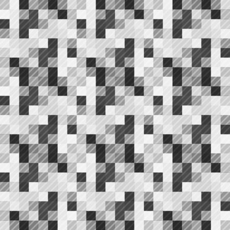 Seamless pattern background from a variety of multicolored squares.の写真素材