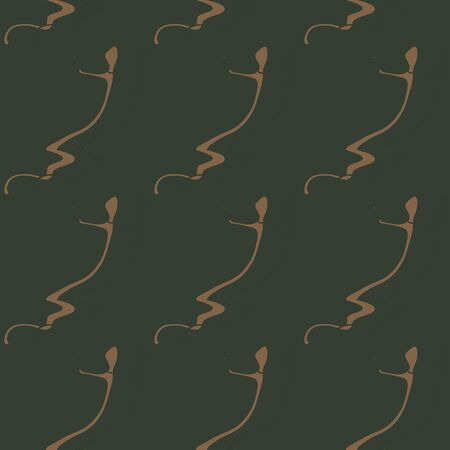 Seamless pattern background of multicolored lines with scribbler.の写真素材