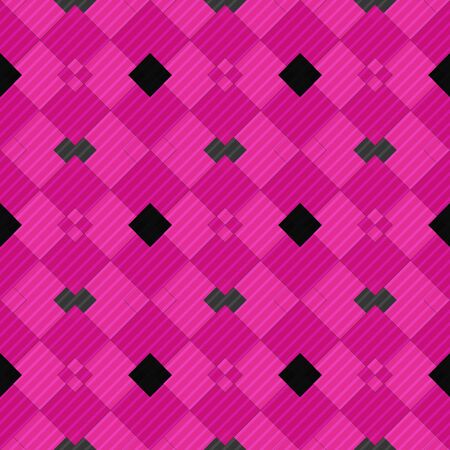 Seamless pattern background from a variety of multicolored squares.の写真素材