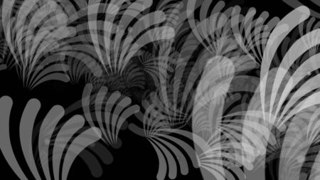 Abstract background pattern with plant matter. Multicolored background.の写真素材