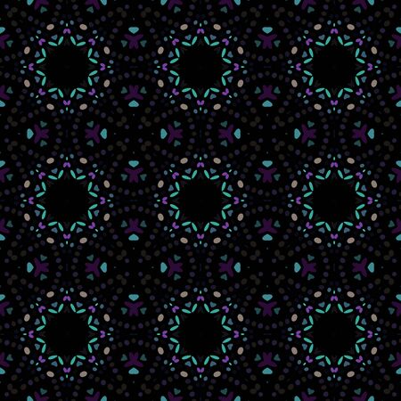 Seamless background pattern with a variety of multicolored lines.