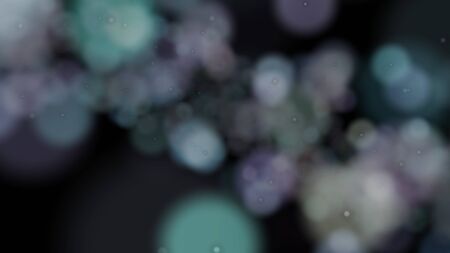 Colored different circles. Background of different sizes of circles of different shades of the same color.の写真素材