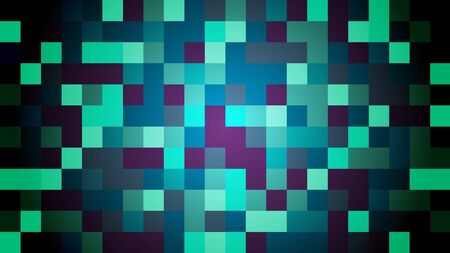Background of squares. Different shades. With color and light transitions. Background for design.
