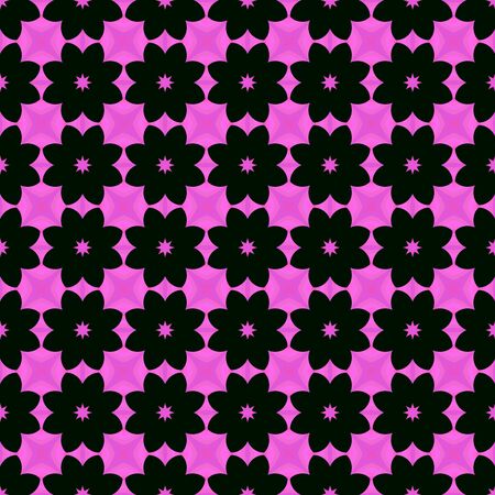 Seamless background pattern with a variety of multicolored lines.の写真素材