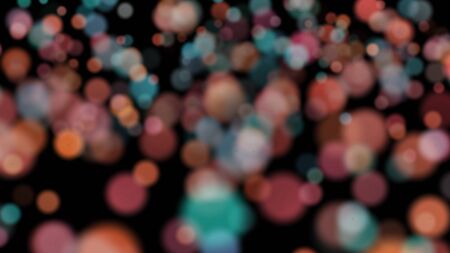 Colored different circles. Background of different sizes of circles of different shades of the same...