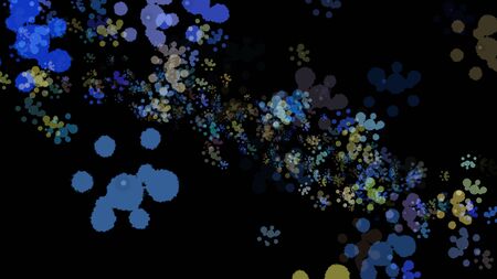 Background with paint. Divorces and drops. Periwinkles.