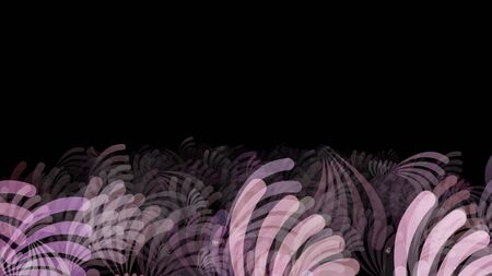 Abstract background pattern with plant matter. Multicolored background.の写真素材