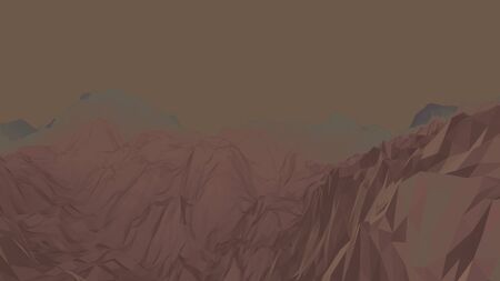 Background from polygons. With shadows and light.の写真素材