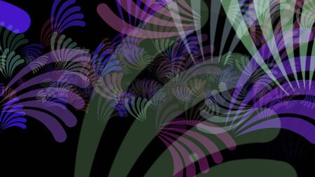 Abstract background pattern with plant matter. Multicolored background.の写真素材