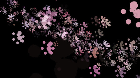 Background with paint. Divorces and drops. Periwinkles.