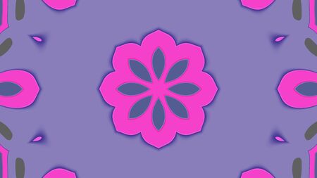 Background in paper style. Of multi-colored details.の写真素材