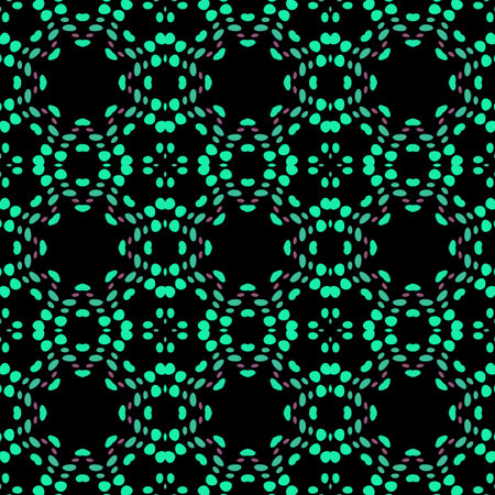 Seamless background pattern with a variety of multicolored lines.