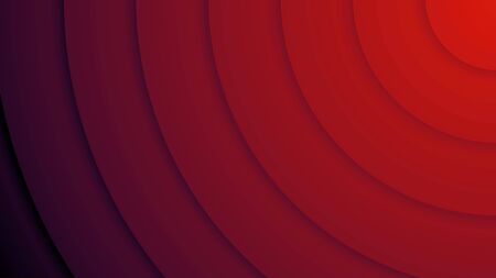 Background with circles in a paper style. With a variety of colors.の写真素材