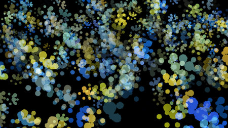 Background with paint. Divorces and drops. Periwinkles.