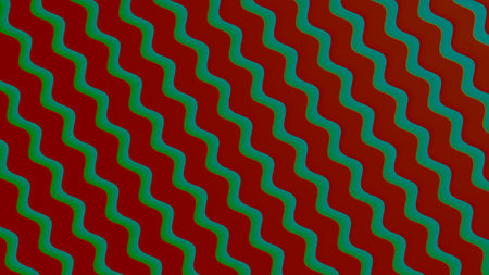 Background with a variety of multicolored waves in a paper style.