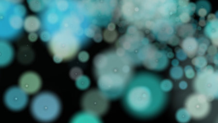 Colored different circles. Background of different sizes of circles of different shades of the same...