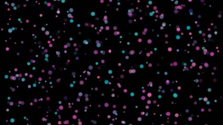 Colored different circles. Background of different sizes of circles of different shades of the same color.の写真素材