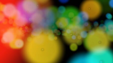 Colored different circles. Background of different sizes of circles of different shades of the same color.の写真素材