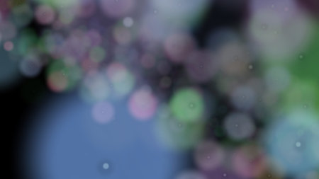 Colored different circles. Background of different sizes of circles of different shades of the same...