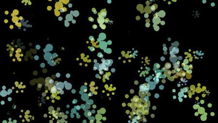 Background with paint. Divorces and drops. Periwinkles.