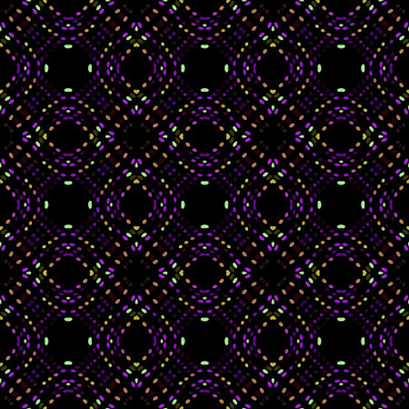 Seamless background pattern with a variety of multicolored lines.