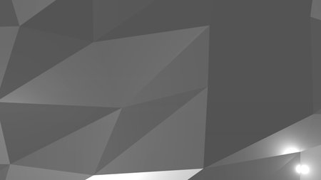 Background from polygons. Texture of geometric shapes. With shadows and light.の写真素材