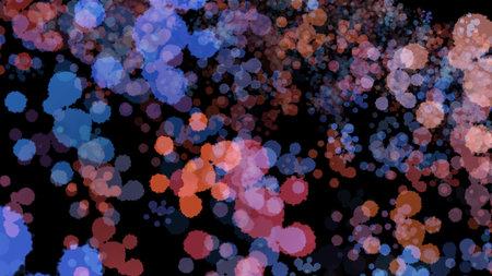 Background with paint. Divorces and drops. Periwinkles.