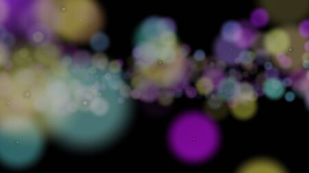 Colored different circles. Background of different sizes of circles of different shades of the same color.の写真素材