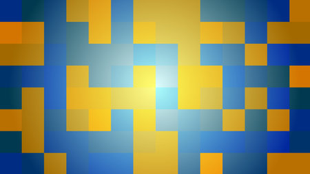 Background of squares. Different shades. With color and light transitions. Background for design.