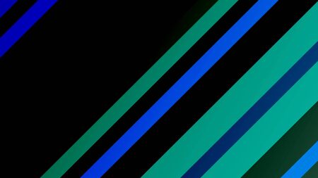 Background with color lines. Different shades and thickness. Abstract pattern.の写真素材