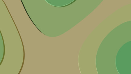 Background in paper style. Of multi-colored details.