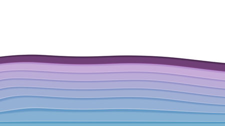 Background in paper style. Of multi-colored details.