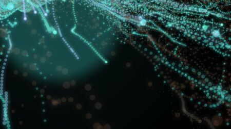 Abstract background with circles and lines. Different shades and thickness.の写真素材