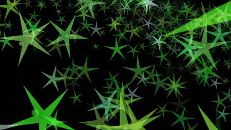 Colorful different stars. Background from different sizes of stars of different shades of the same color.の写真素材