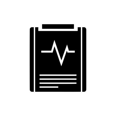 Electrocardiogram symbolのイラスト素材