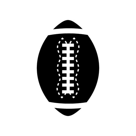 American Football Ball iconのイラスト素材