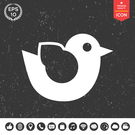 Bird iconのイラスト素材