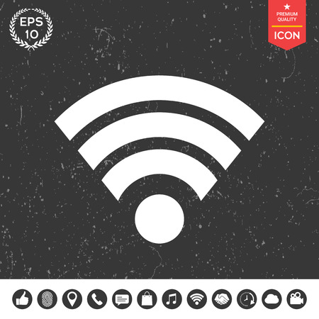 Internet connection iconのイラスト素材